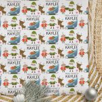Christmas Wrapping Paper Mr & Mrs Claus
