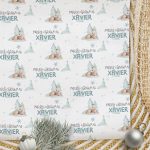 Christmas Wrapping Paper Snow Deer