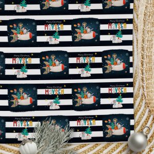 Christmas Wrapping Paper Space
