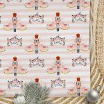 Christmas Wrapping Paper Nutcracker