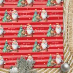 Christmas Wrapping Paper Dog