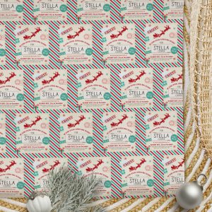 Christmas Wrapping Paper Special Delivery