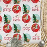 Christmas Wrapping Paper Fairy