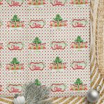 Christmas Wrapping Paper Ballerinas