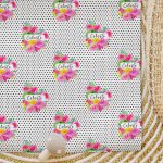 Custom Wrapping Paper Dotty Florals