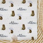 Custom Wrapping Paper Cute Hedgehog