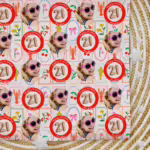 Custom Personalised Age Wrapping Paper - Amalfi