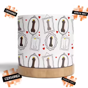 Adults Only Plant Pot - King D!ck