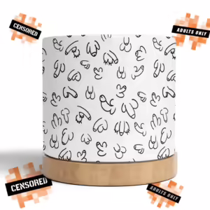 Adults Only Plant Pot - Willies