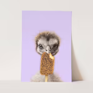 Wall Art Print - Emu