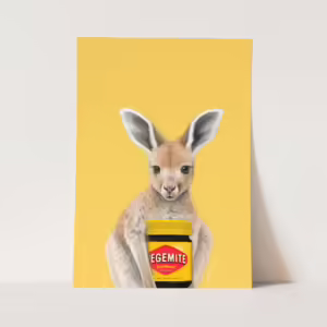 Wall Art Print - Kangaroo
