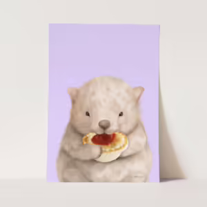 Wall Art Print - Wombat