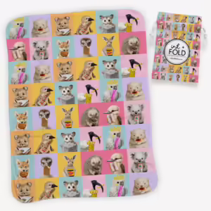 Baby Blanket - Aussie Faves Pink