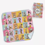 Baby Fleece Snuggle Blanket - Aussie Faves Pink