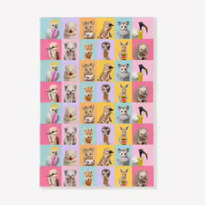 Aussie Animals Tea Towel - Aussie Faves