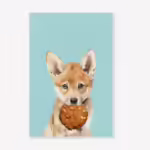 Aussie Animals Tea Towel - Dingo