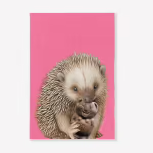 Aussie Animals Tea Towel - Echidna