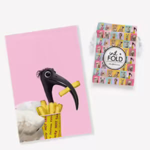 Aussie Animals Tea Towel - Ibis