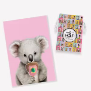 Aussie Animals Tea Towel - Koala