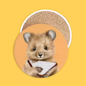 Ceramic Coaster - Quokka