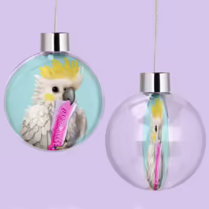 Christmas Decoration Bauble - Cockatoo