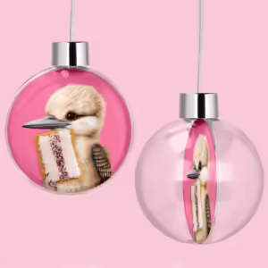 Christmas Decoration Bauble - Kookaburra