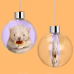 Christmas Decoration Bauble - Wombat