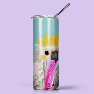 Stainless Steel Tumbler - Cockatoo