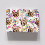 Photo Face Wrapping Paper - Royal