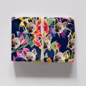 Photo Face Wrapping Paper - Summer Blooms