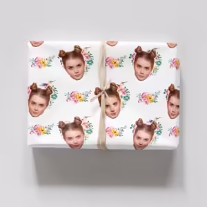 Photo Face Wrapping Paper - Honeyeater