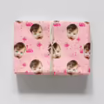 Photo Face Wrapping Paper - Let's Flamingle