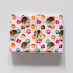 Photo Face Wrapping Paper - Donuts