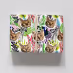 Photo Face Wrapping Paper - Donuts