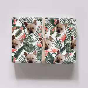 Photo Face Wrapping Paper - Tropical Vibes