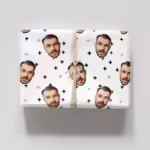 Photo Face Wrapping Paper - One Plus