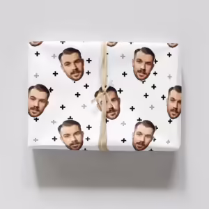 Photo Face Wrapping Paper - One Plus