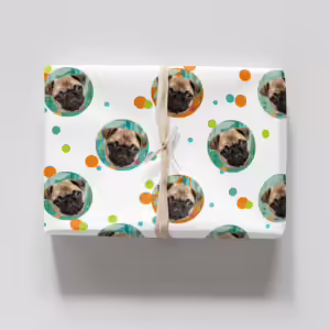 Photo Face Wrapping Paper - Jungle Rumble