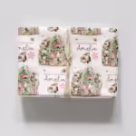 Personalised Christmas Wrapping Paper - Australian Animals Floral
