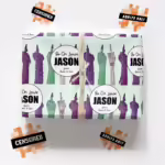 Custom Personalised Adults Only Wrapping Paper - Go On, Get