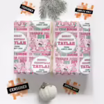 Personalised Adults Only Christmas Wrapping Paper - Ho Ho Ho's