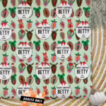 Personalised Adults Only Christmas Wrapping Paper - Viva La Vulva