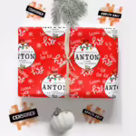 Personalised Adults Only Christmas Wrapping Paper - F@cking Ho