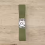 Satin Ribbon - Olive Green