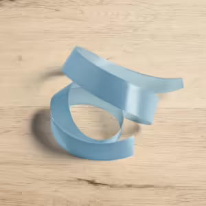 Satin Ribbon - Pastel Blue