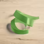 Satin Ribbon - Lime Green