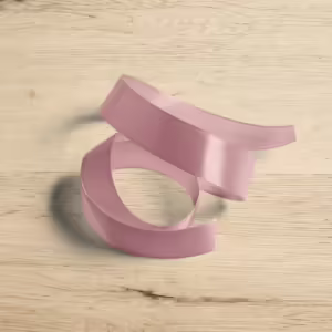 Satin Ribbon - Pastel Pink