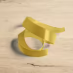 Satin Ribbon - Yellow