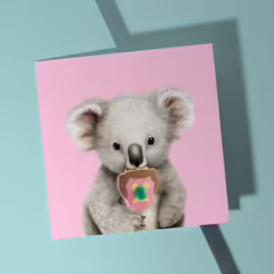 Greeting Card - Koala