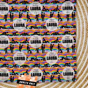 Custom Personalised Adults Only Wrapping Paper - Banger Of A Birthday